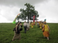 Glastonbury Goddess Conference 2012 procession
